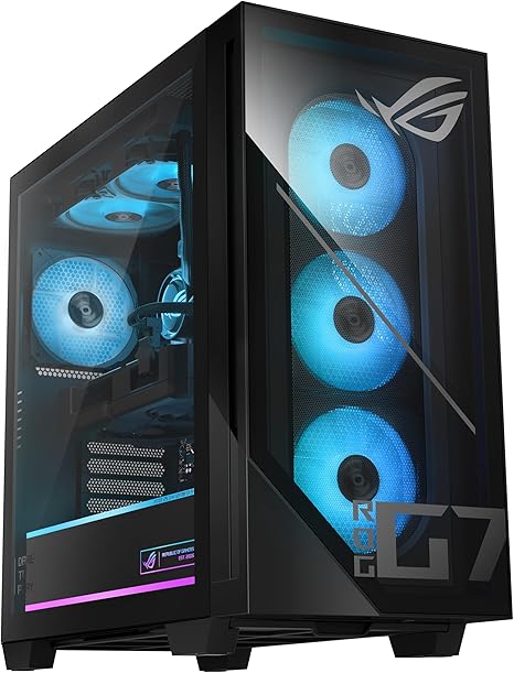 ASUS ROG G700 (2025) Gaming Desktop PC, Intel® Core™ Ultra 7 265KF Processor, NVIDIA® GeForce RTX™ 5070, 1TB M.2 NVMe™ PCIe® 4 SSD, 32GB DDR5 RAM, Windows 11 Home, G700TF-MS776